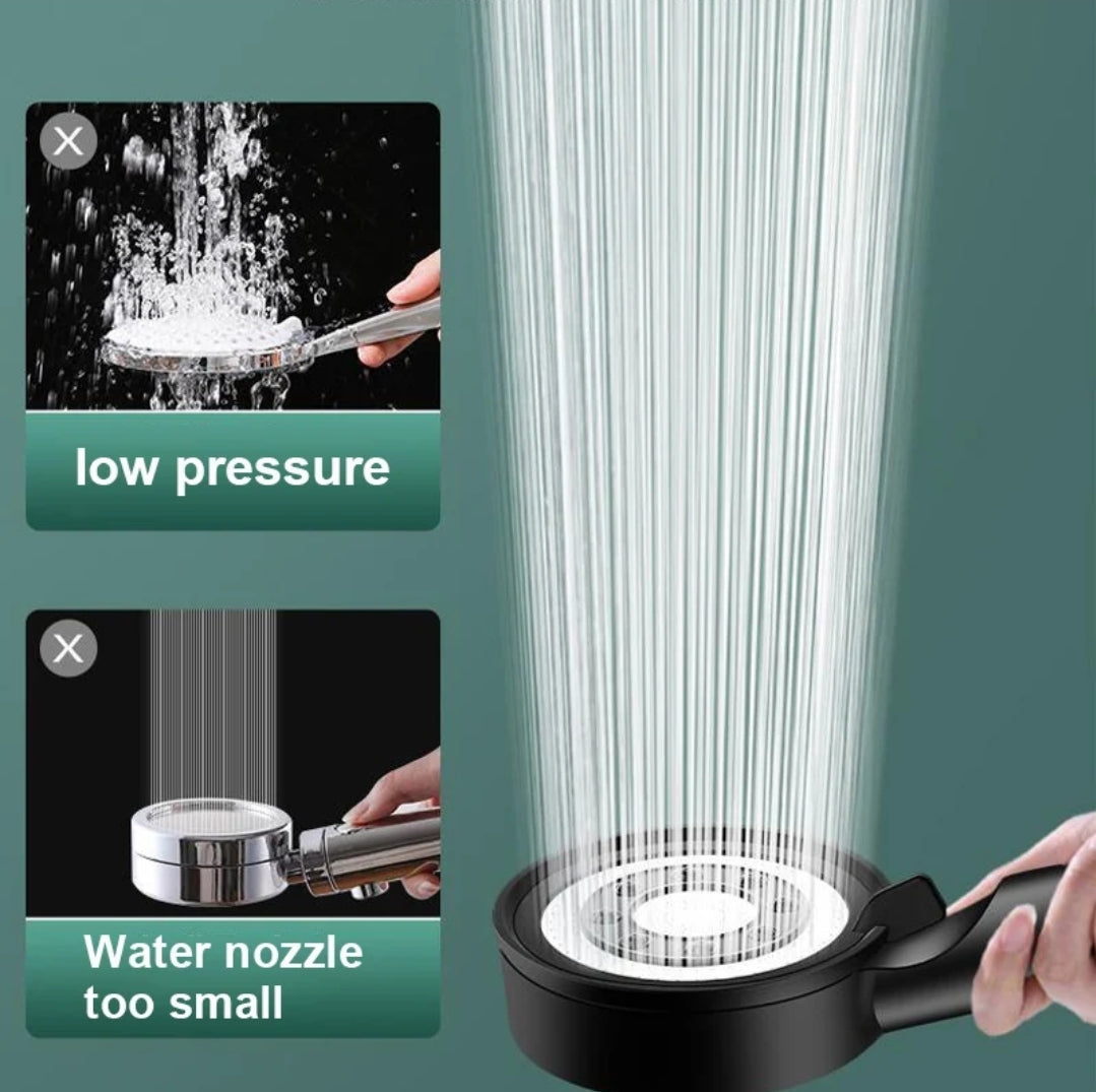 5 modes high pressure showerhead