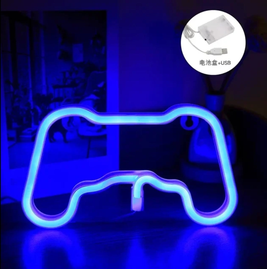 Neon sign wall decor USB powered switch LED