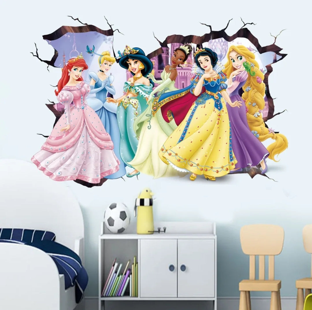 Princess wall sticker