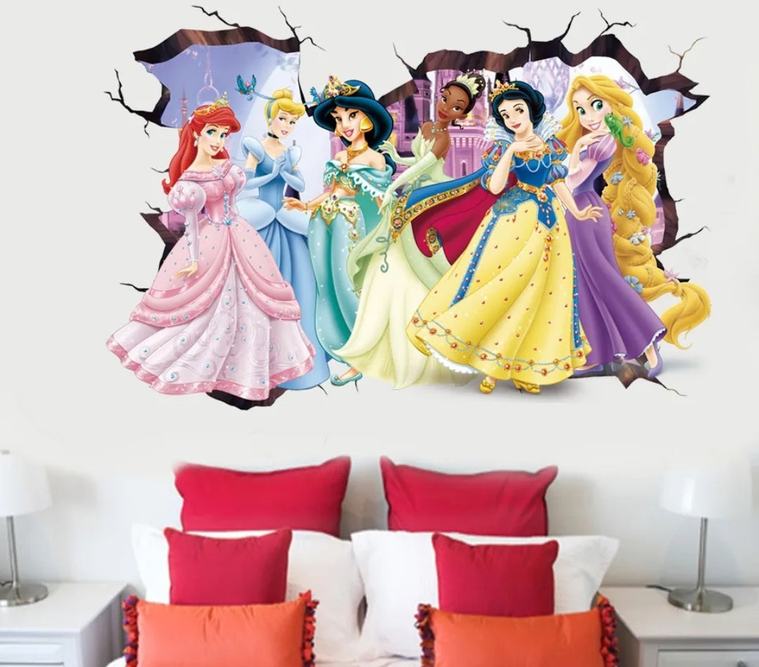 Princess wall sticker