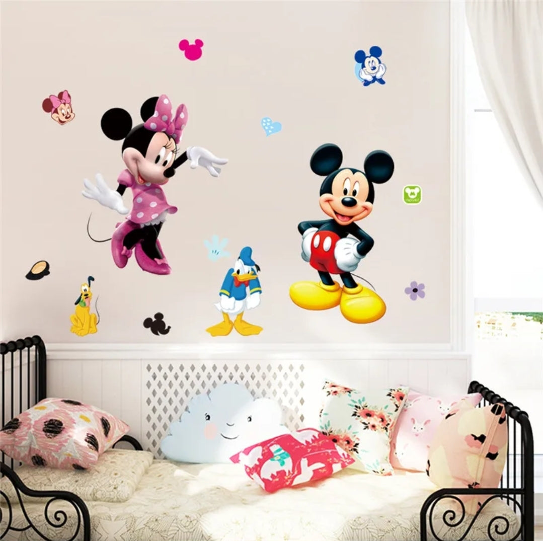 Mouse wall stickers