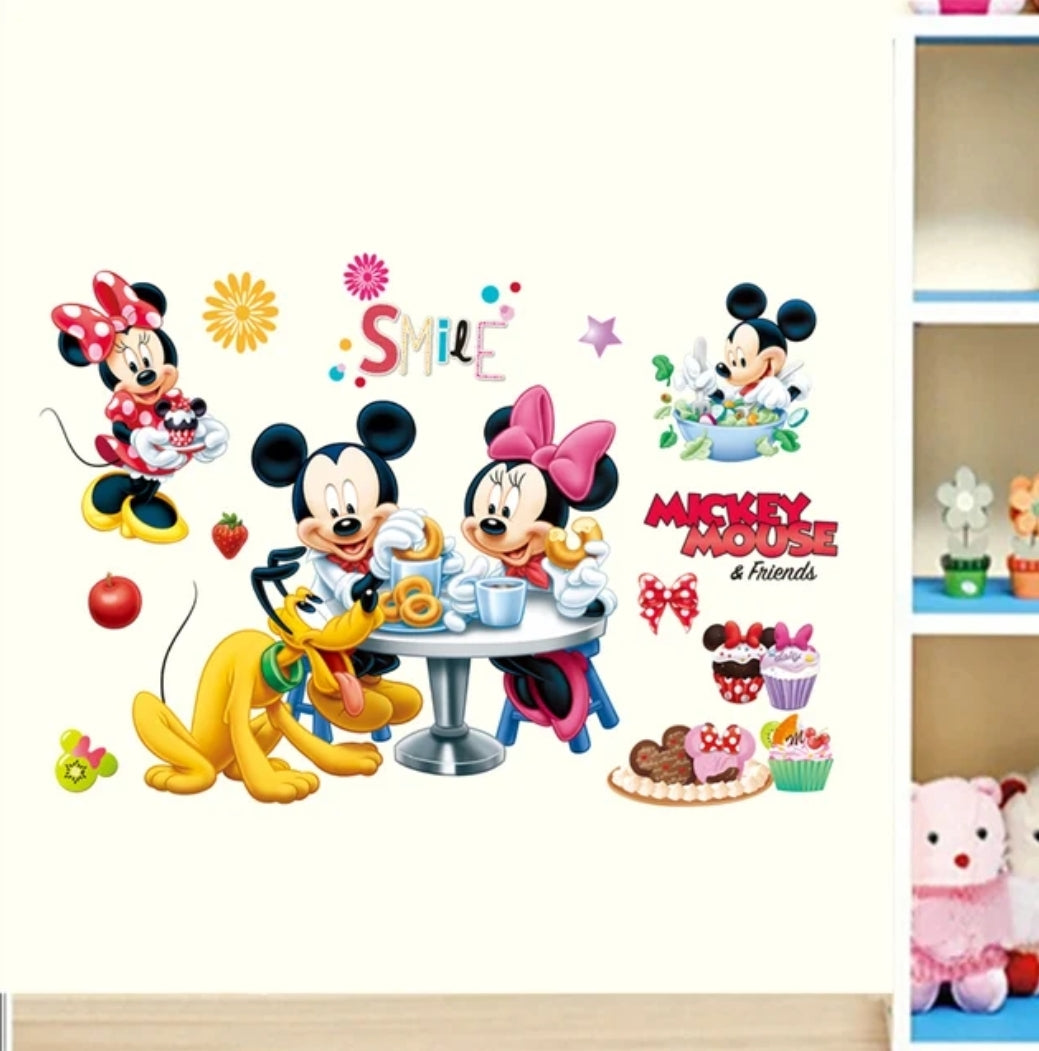 Mouse wall stickers