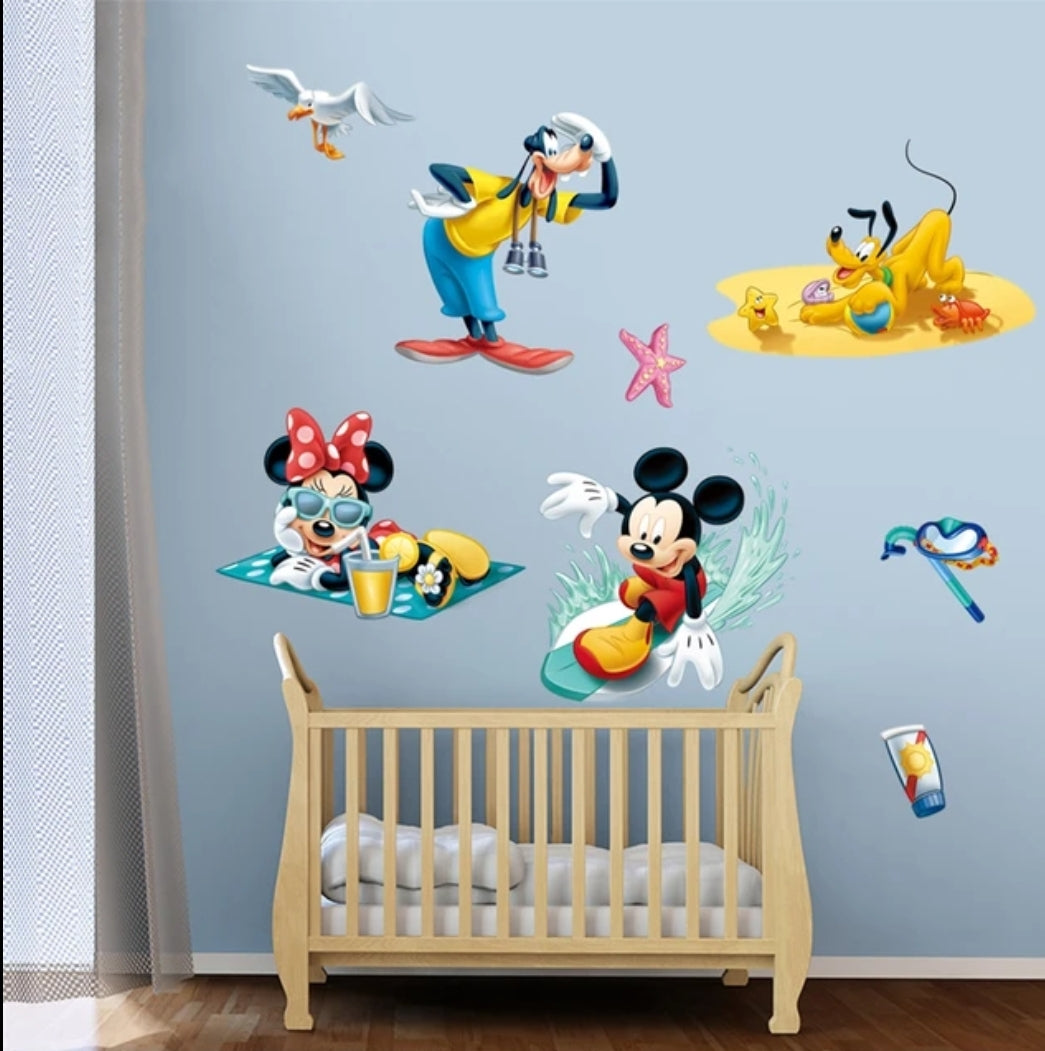 Mouse wall stickers