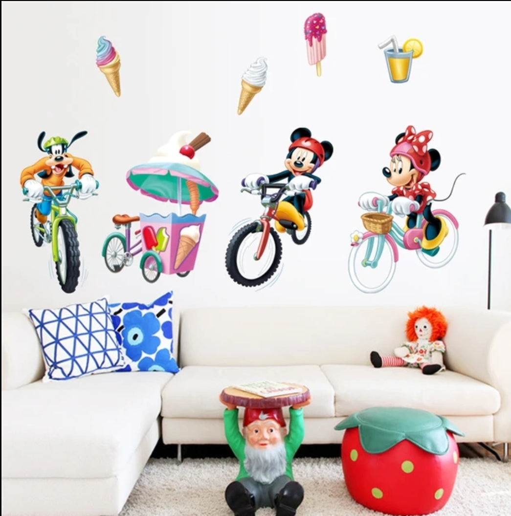 Mouse wall stickers