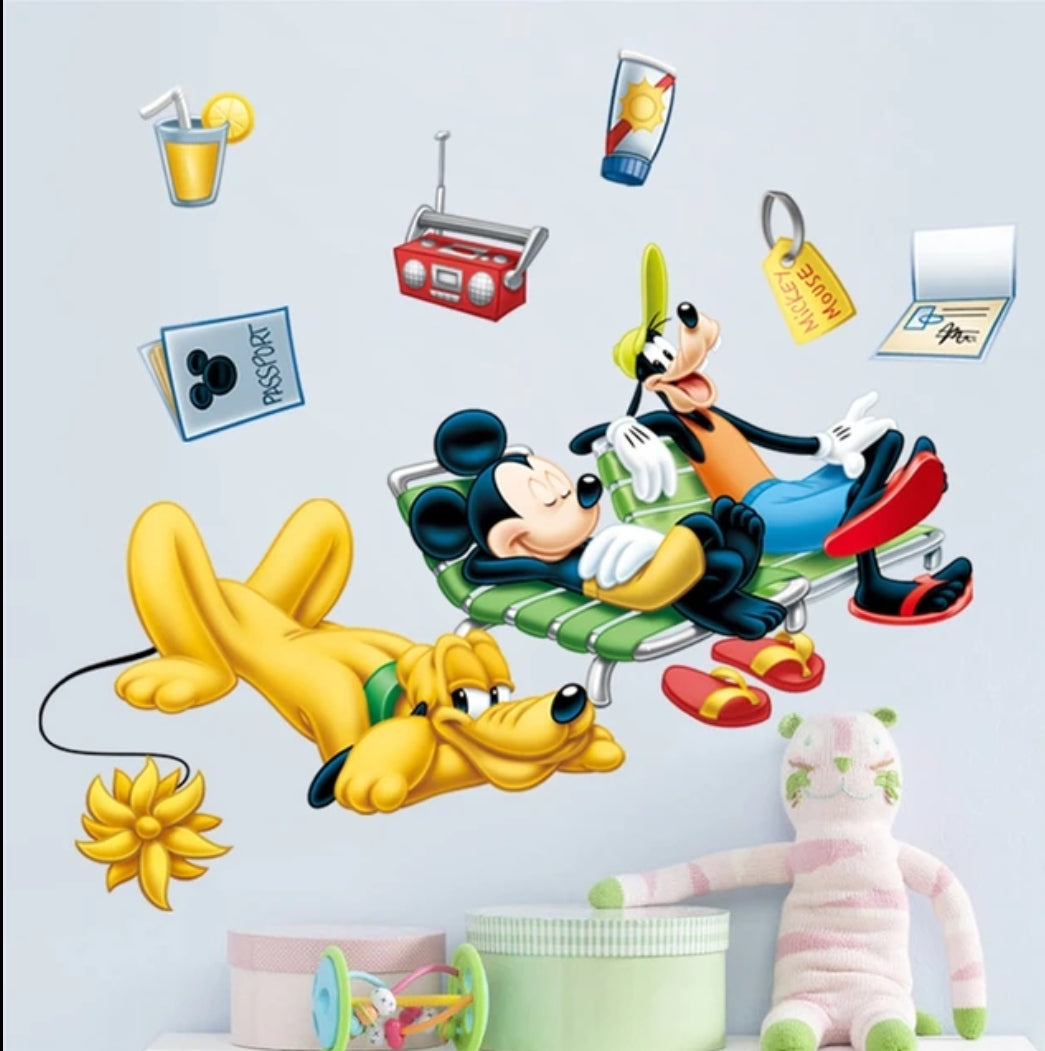 Mouse wall stickers