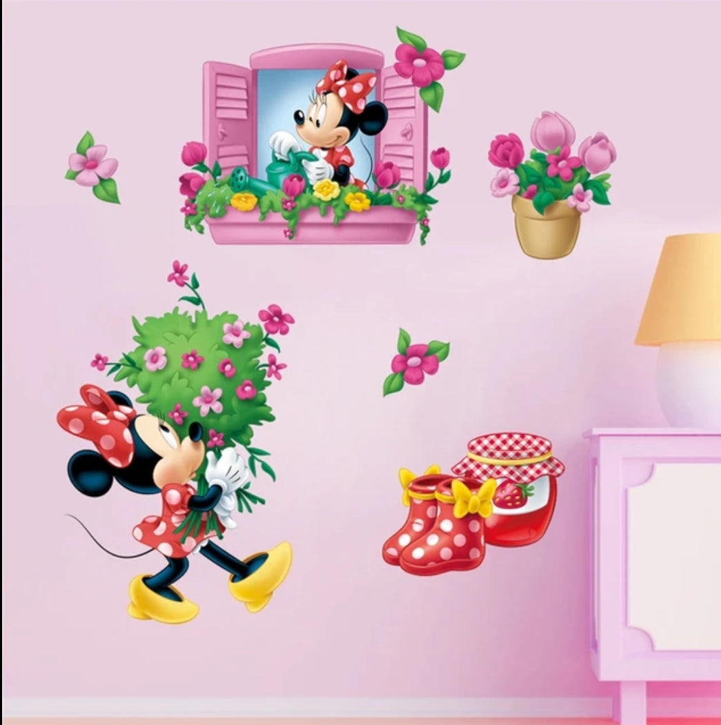 Mouse wall stickers