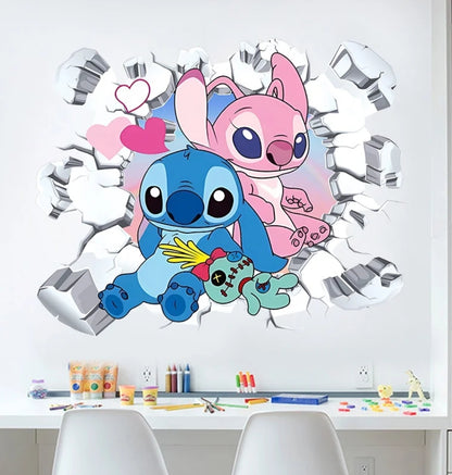 Alien wall sticker