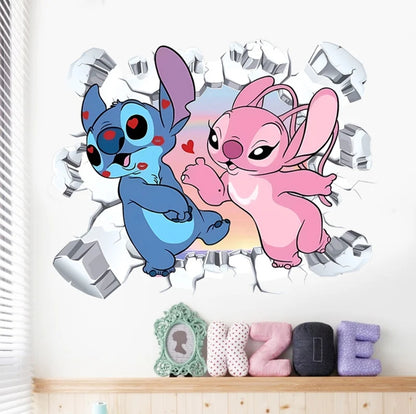 Alien wall sticker