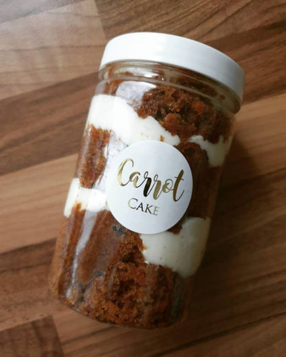 2 cake jars