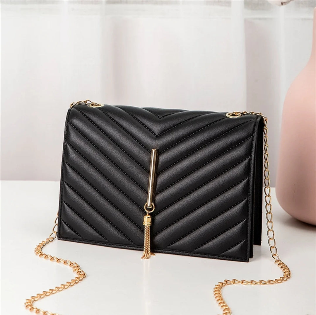 Fashion tassel flap bag