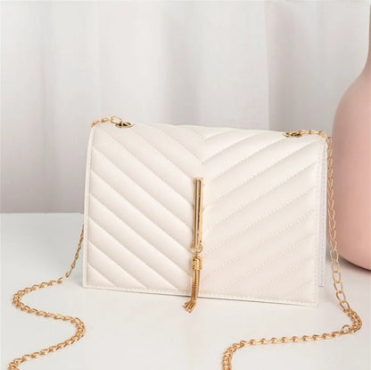 Fashion tassel flap bag