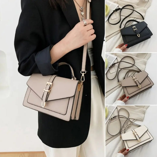 Crossbody buckle bag