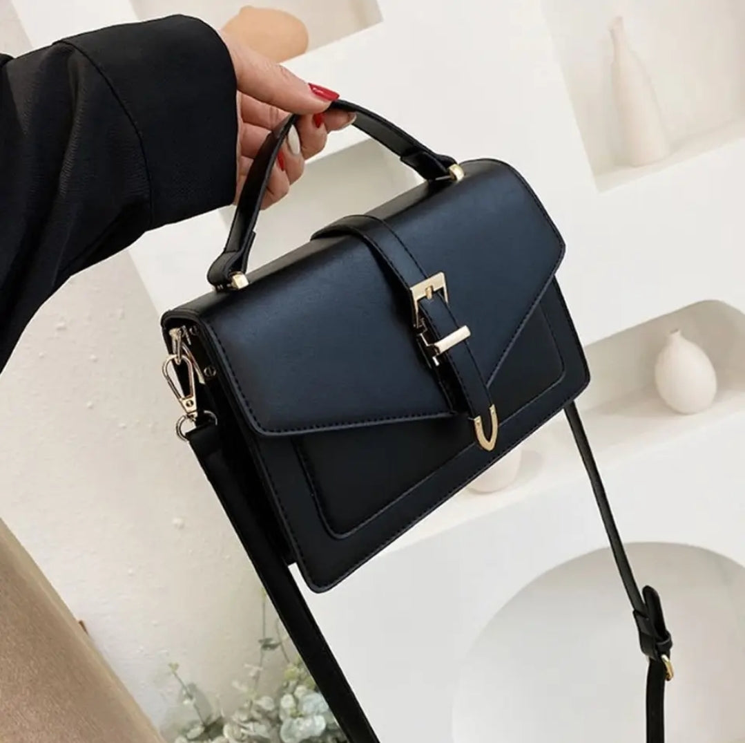 Crossbody buckle bag