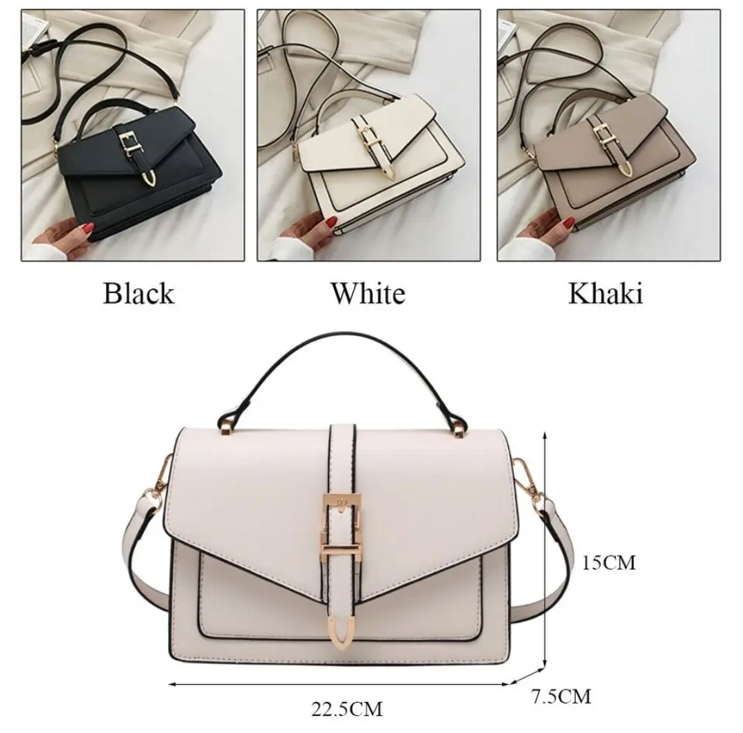 Crossbody buckle bag