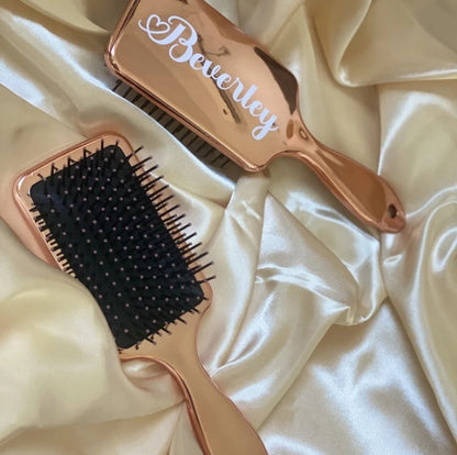 Personalised hair brush