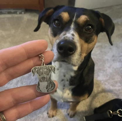 Personalised pet pendant