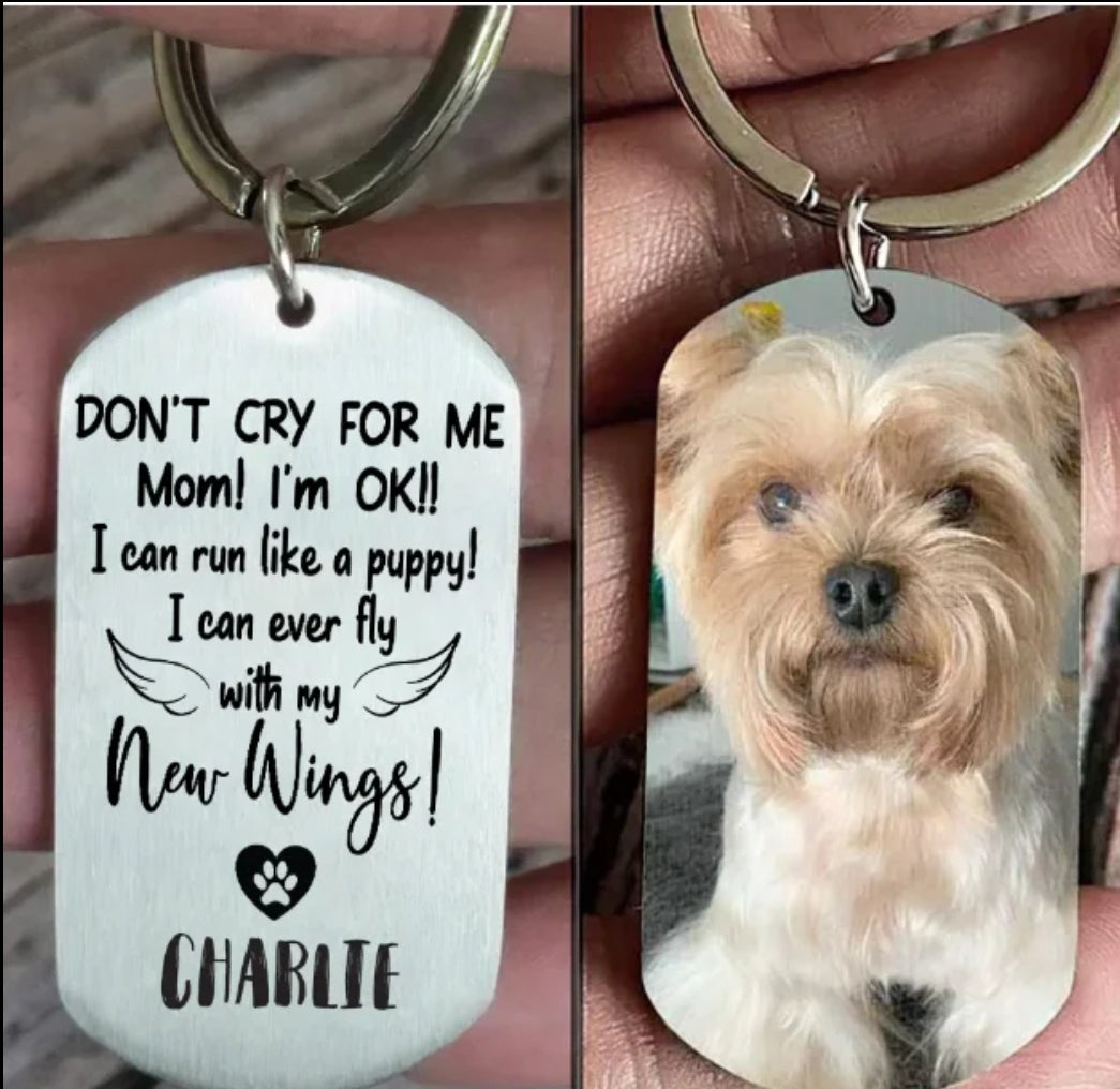 Personalised pet pendant