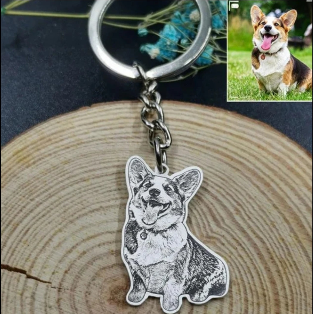 Personalised pet pendant