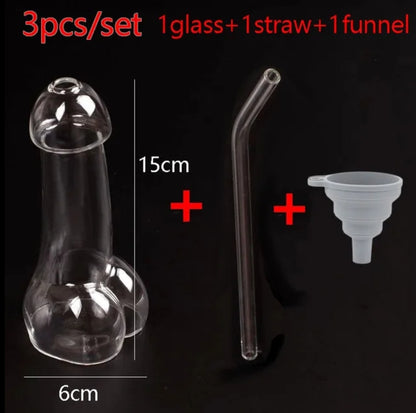 101- 200ml Mens genital glass