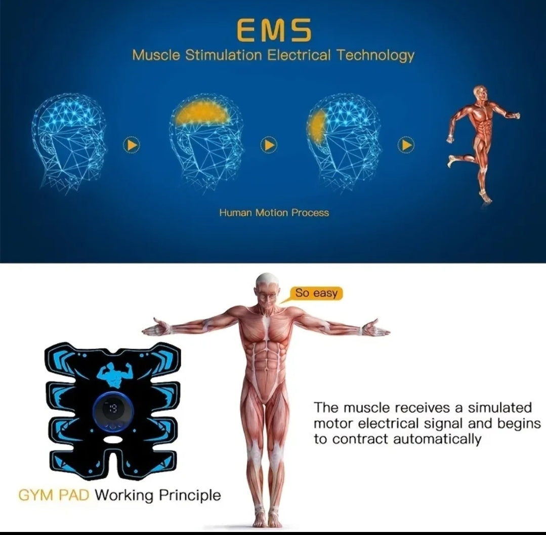 Rechargeable wireless muscle simulator