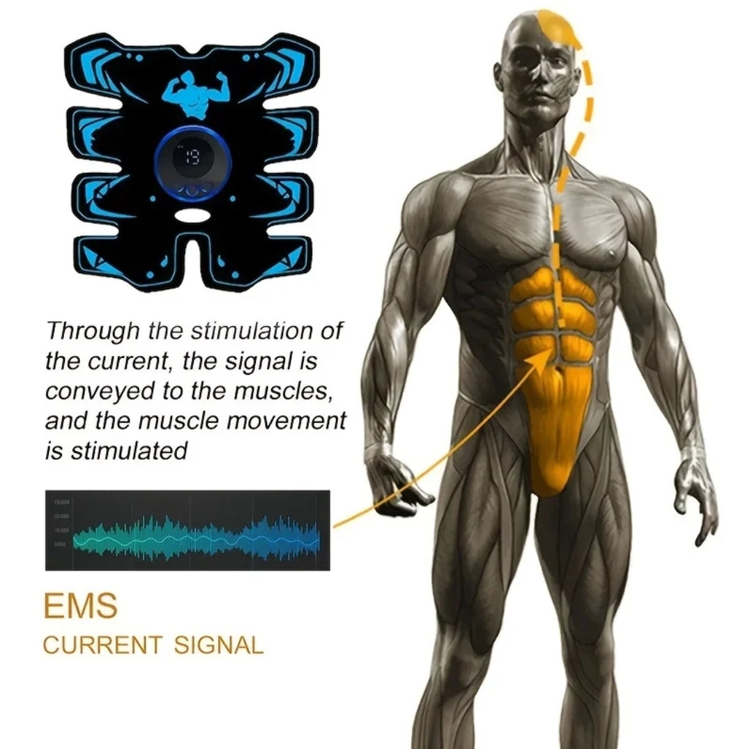 Rechargeable wireless muscle simulator