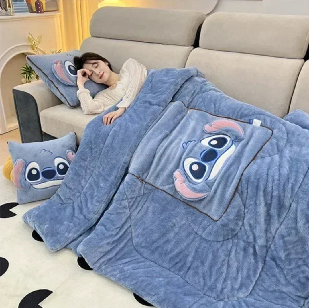 2 in 1 pillow blanket