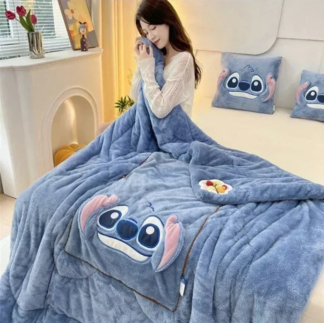 2 in 1 pillow blanket