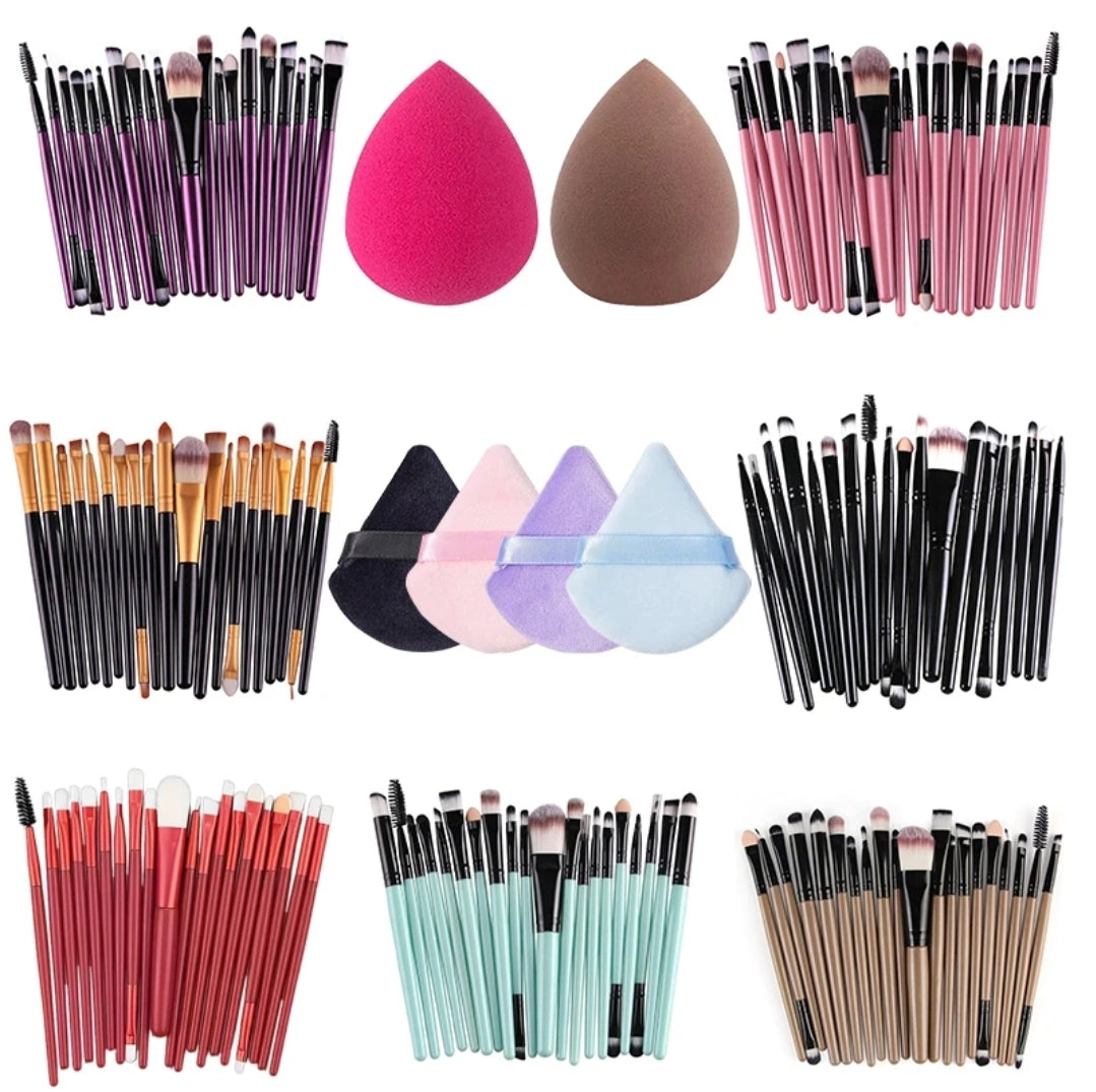 23pc makeup brush set