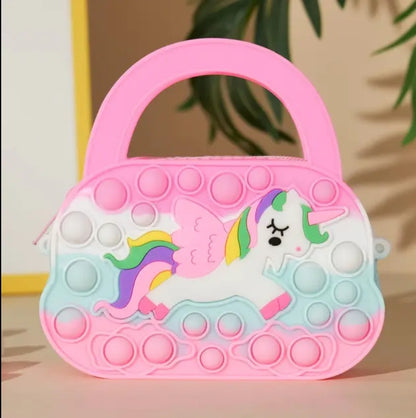 Unicorn pop Fidget bag