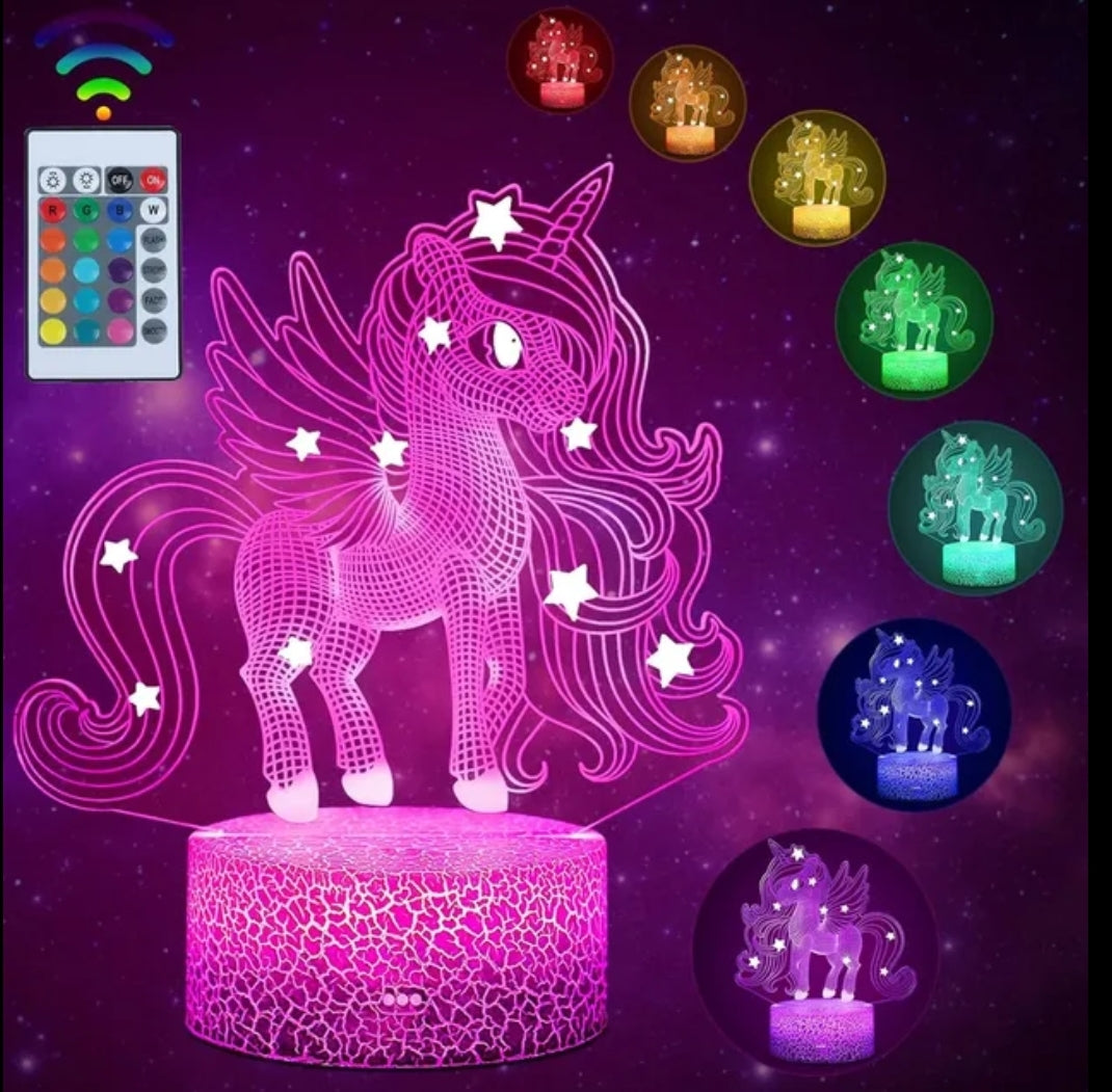 Unicorn lamp