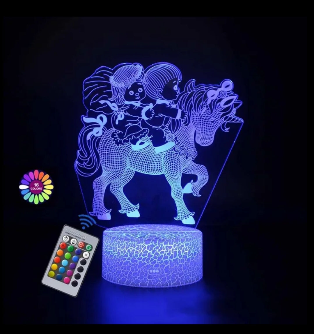 Unicorn lamp