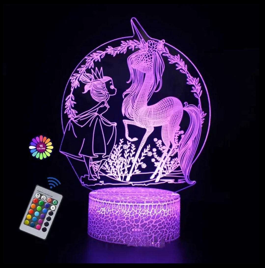 Unicorn lamp