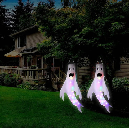 Led ghost hanging decorations