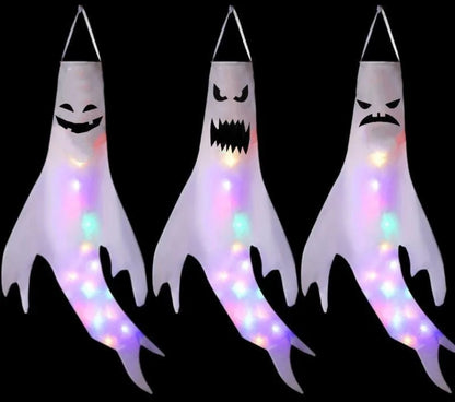 Led ghost hanging decorations