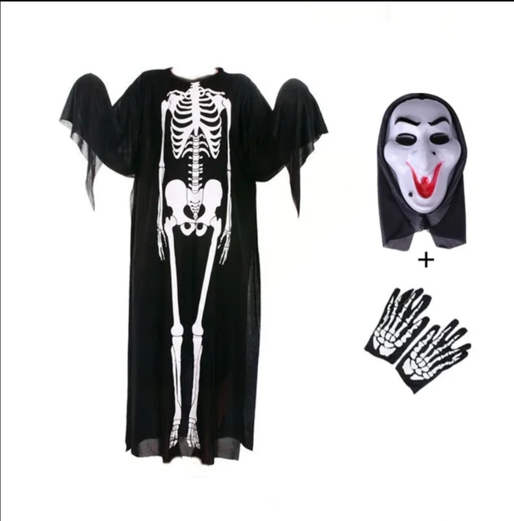 Skeleton childrens costume