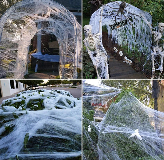 Artificial spider web