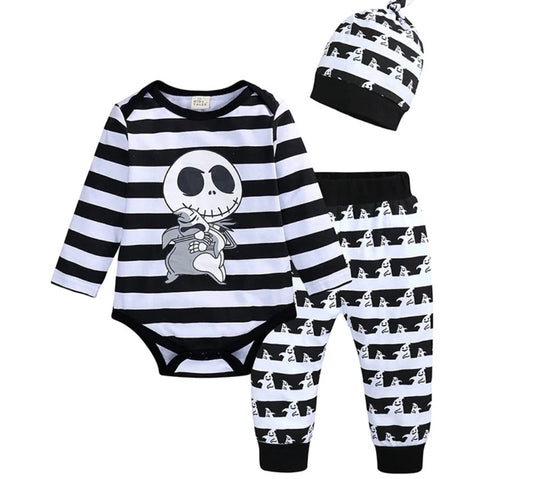 Babys skeleton outfit