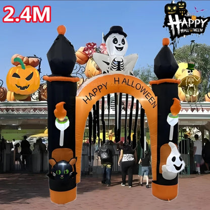 2.4M/8FT halloween inflatable arch