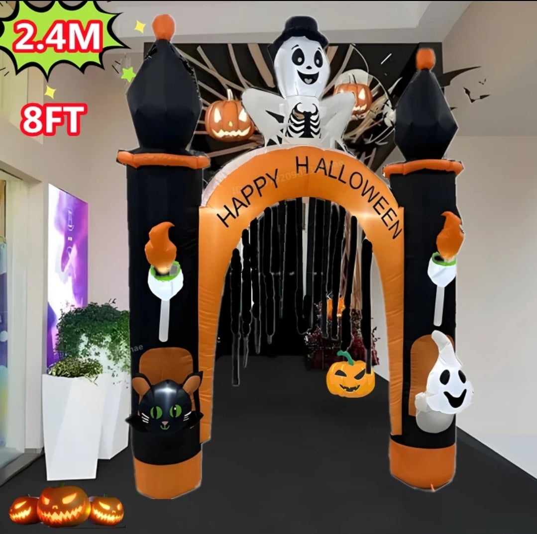 2.4M/8FT halloween inflatable arch