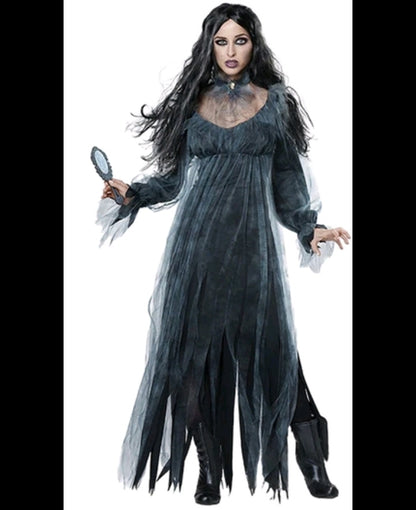 Womens halloween ghost bride costume