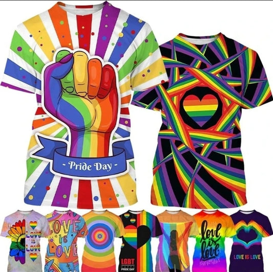 Unisex pride tshirts