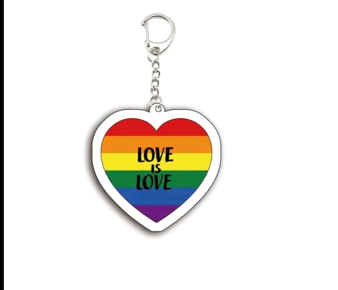 Pride key chain