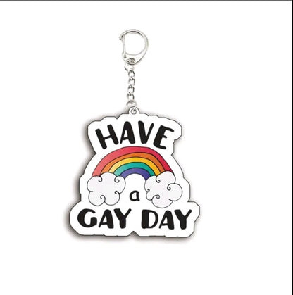 Pride key chain