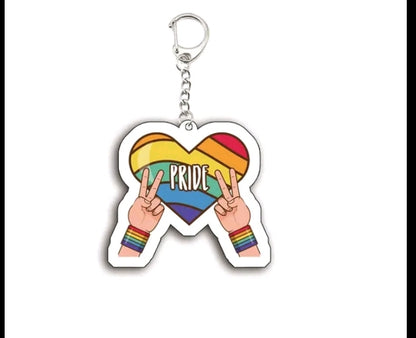 Pride key chain