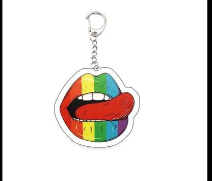 Pride key chain