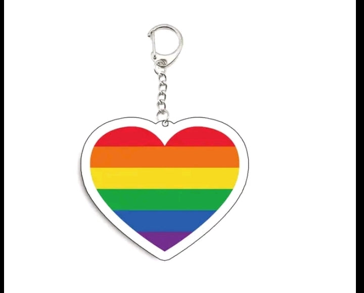 Pride key chain