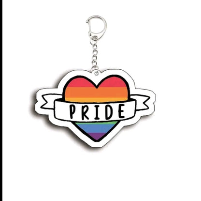 Pride key chain