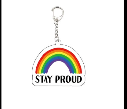 Pride key chain