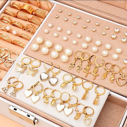 73pc set of jewellery box not included.