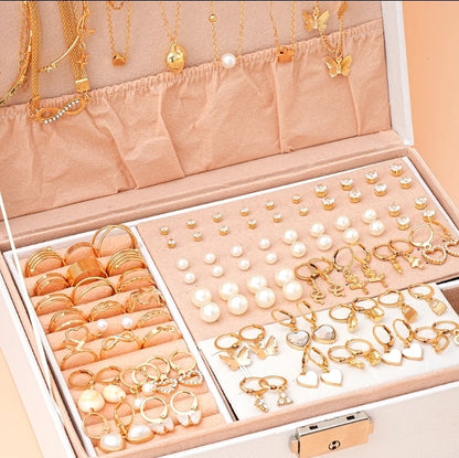 73pc set of jewellery box not included.